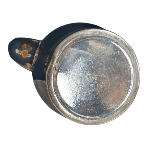 Vintage Oneida Community Paul Revere Reproduction Silverplate Coffee Pot – Pinea - Picture 7 of 10